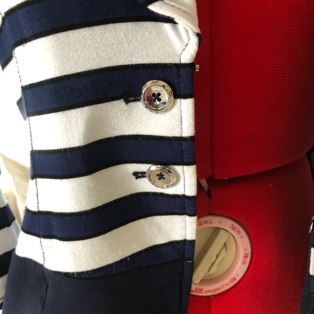 Whbm Soft Jacket, Size 4 , Nautical Style - image 4